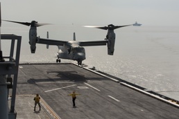 Osprey makes first ever landing on Republic of Korea amphibious assault ship