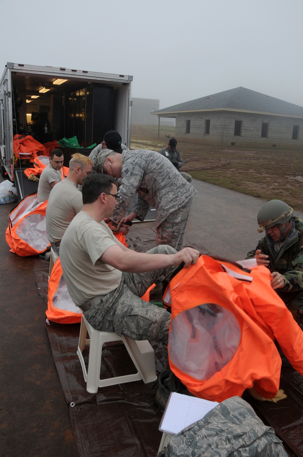 Global Dragon deployment for training