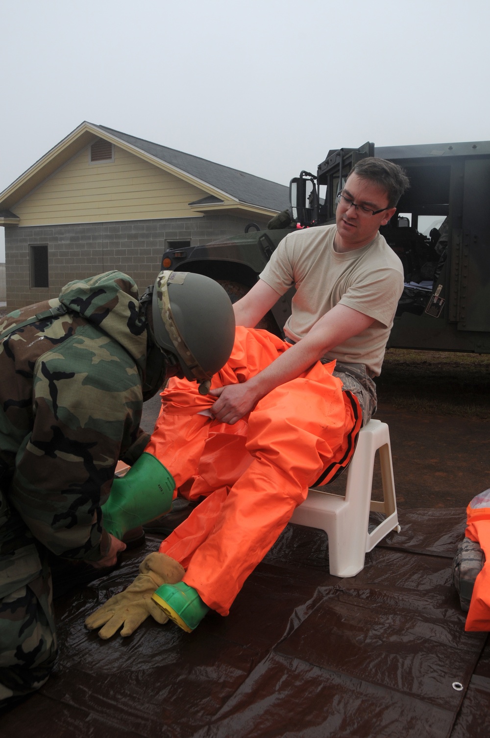 Global Dragon deployment for training