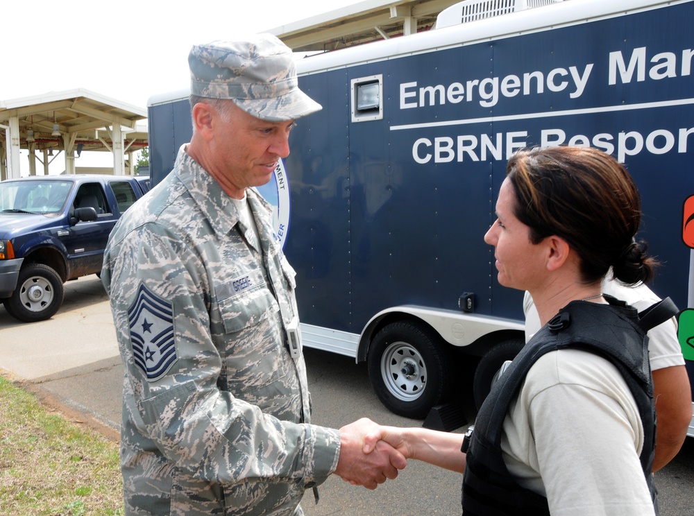 Global Dragon deployment for training