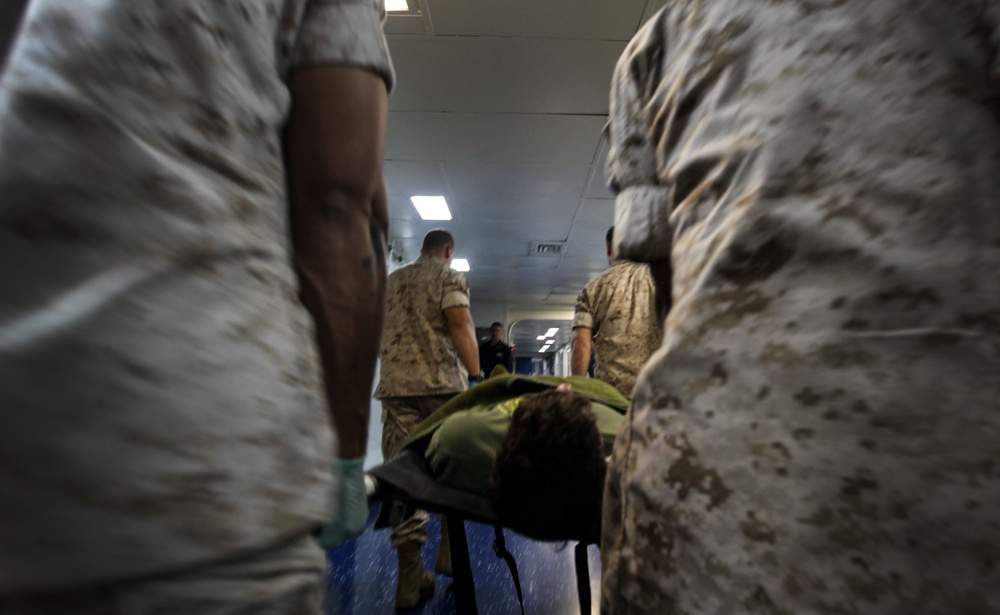 State of Readiness: Marines, corpsmen prepare with mass casualty drills