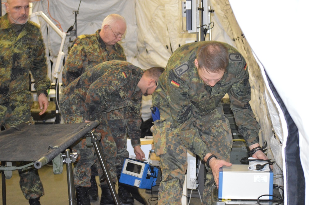 Parallel set up of the Trauma Bay