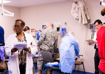 Rader Clinic caregivers practice Ebola response