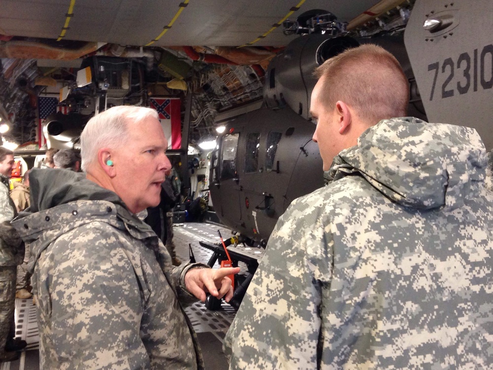 Kentucky chief of staff observes annual training loadout