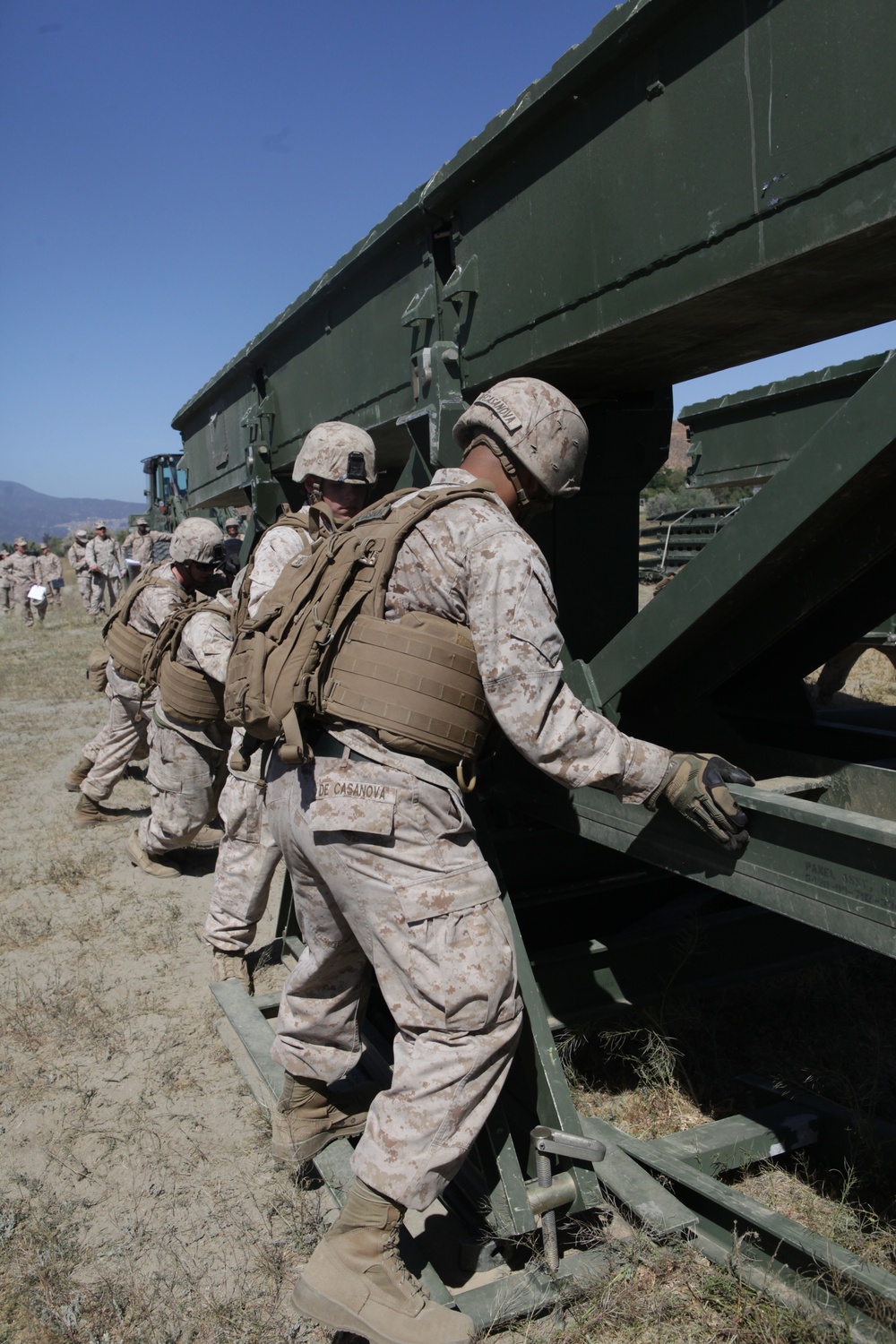 Marines show off versatility at Lake Elsinore during exercise