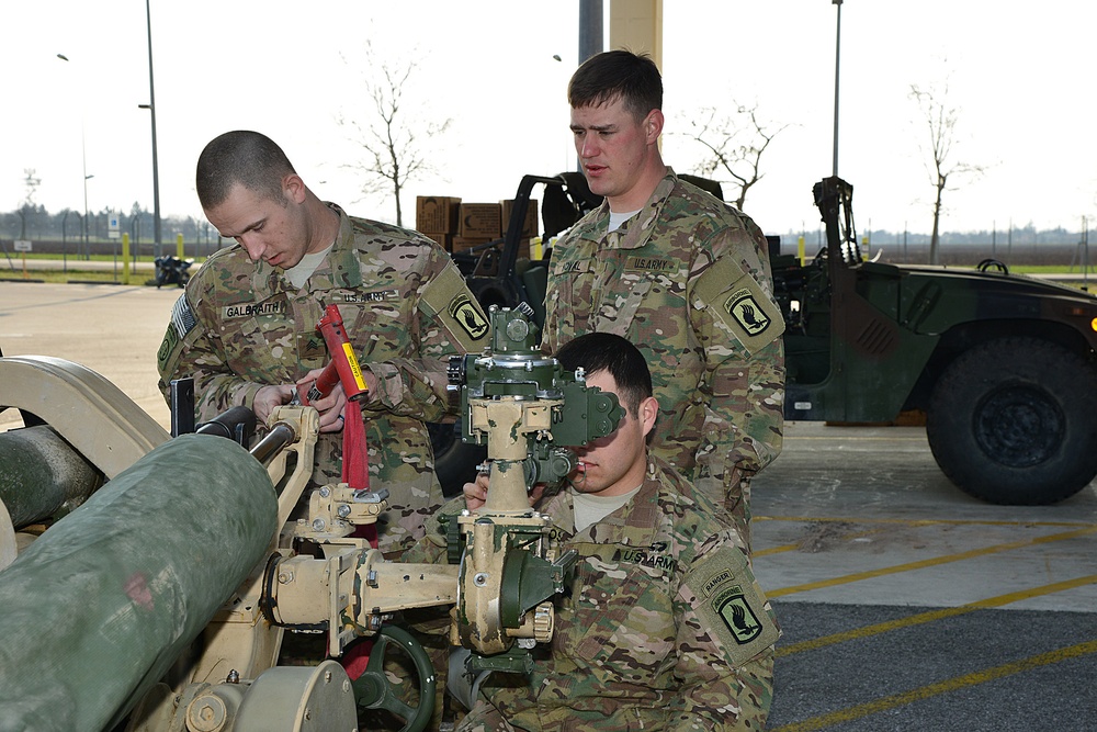 DVIDS - Images - Fire control alignment test 105mm, Aviano, Italy, Mar ...