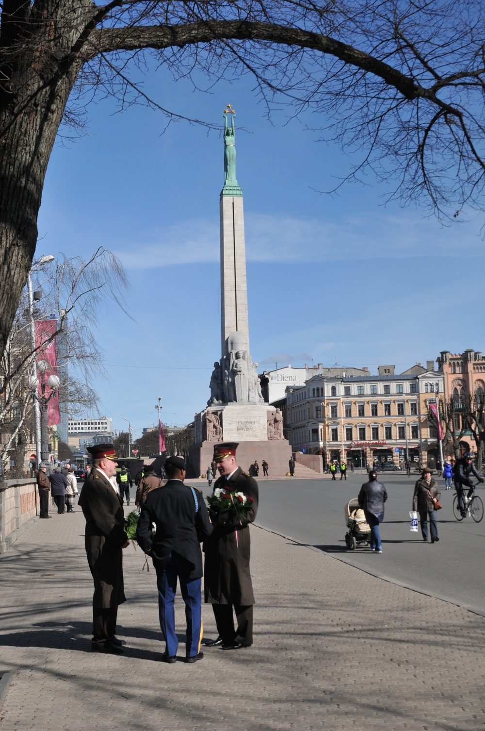 3/2CR first sergeant attends Latvian memorial ceremony