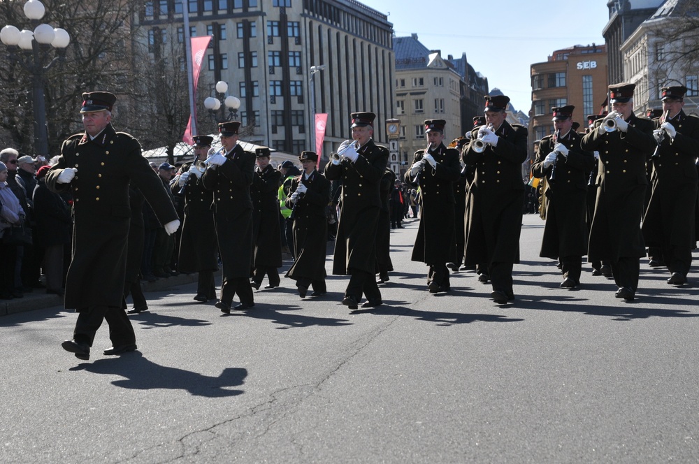 3/2CR first sergeant attends Latvian memorial ceremony