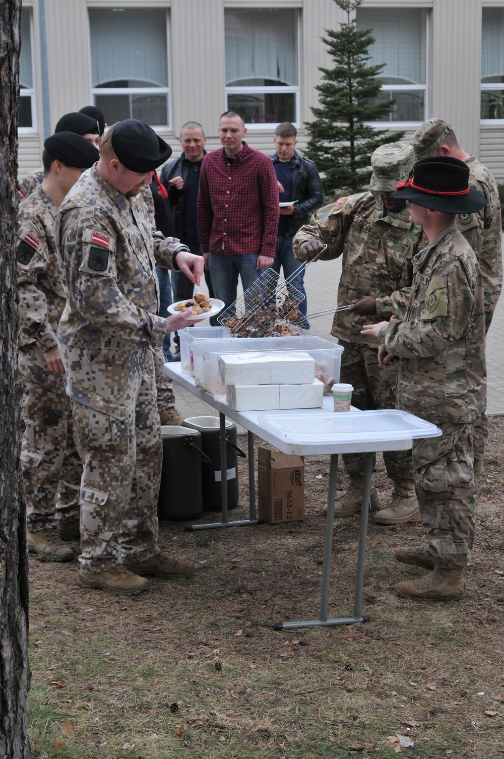 2CR hosts joint BBQ