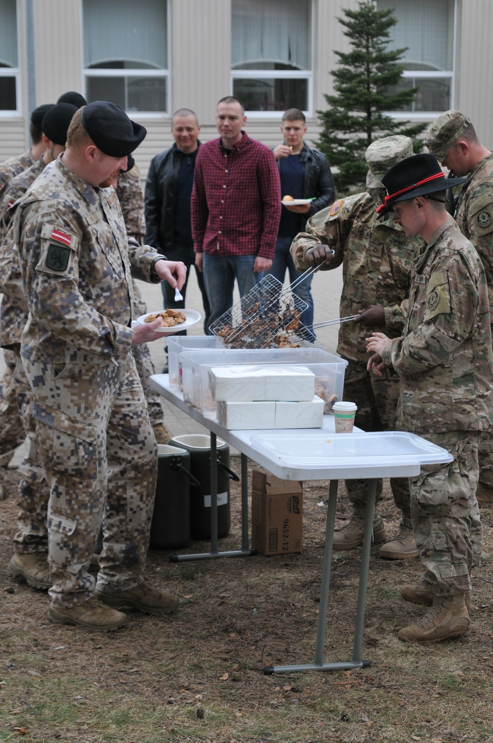 2CR hosts joint BBQ