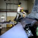 Preparing to soar: Airmen replace jet's wing