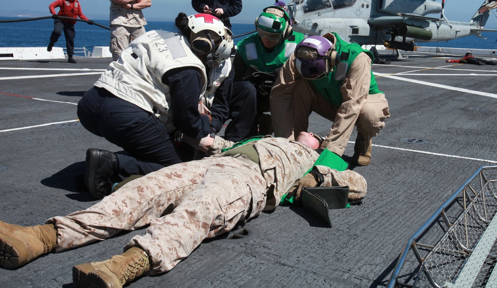 State of Readiness: Anchorage Marines, Sailors perform mass casualty drill