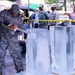 Army Reserve team earns bronze in ice sculpting