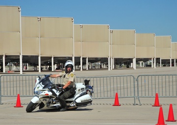 Motorcycle safety rally held at D-M