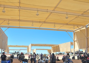 Motorcycle safety rally held at D-M