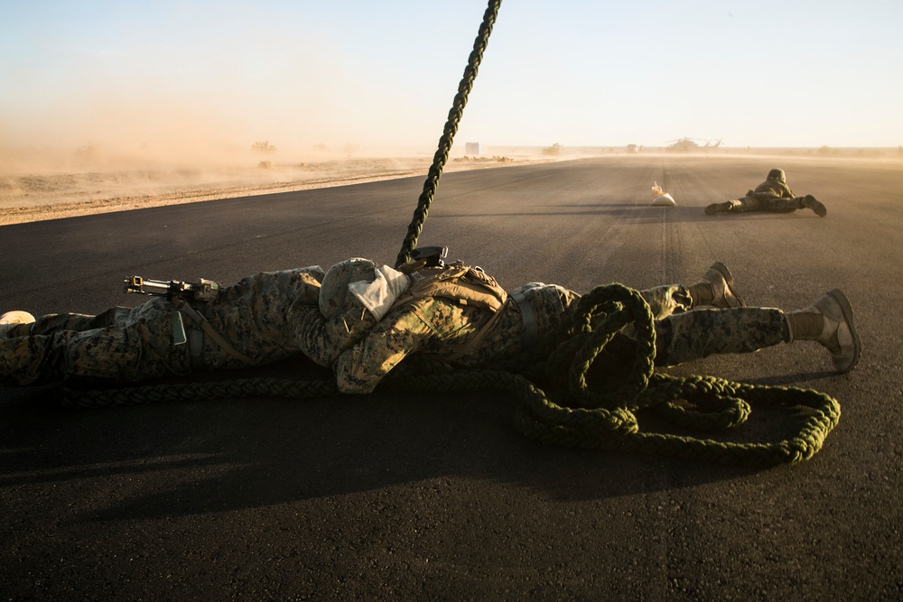 Infantry Officer Course Fast Rope