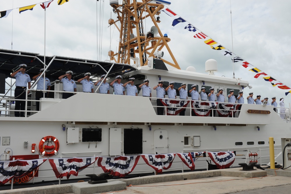 Coast Guard commissions Key West's sixth fast response cutter