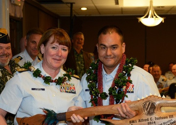 Coast Guardsman recognized as the 14th Coast Guard District's reserve enlisted person of the year