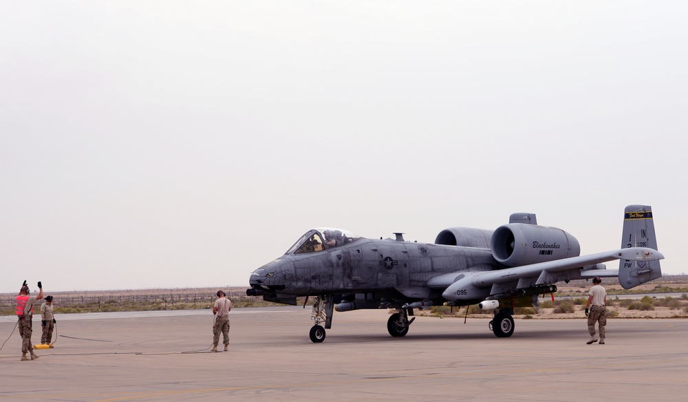 A-10 Thunderbolt IIs fly daily strike missions in support of OIR