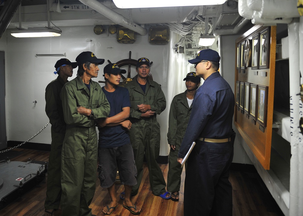 USS Blue Ridge operations