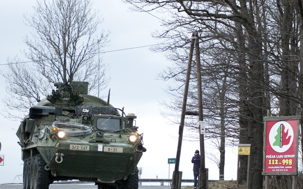 Killer Troop, 3rd Squadron, 2nd Cavalry Regiment, Dragoon Ride in Czech