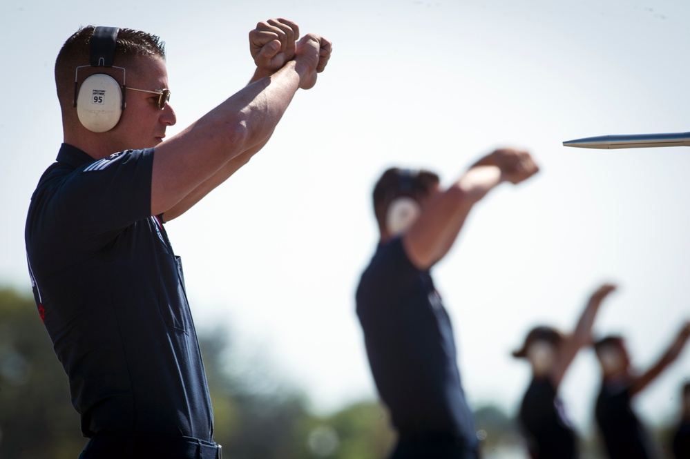 Thunderbirds perform at Keesler Air Force Base