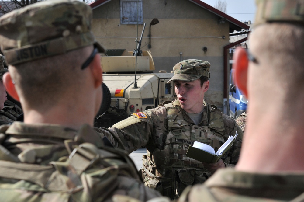 Lightning Troop, 3rd Squadron, 2nd Cavalry Regiment participate in Dragoon Ride