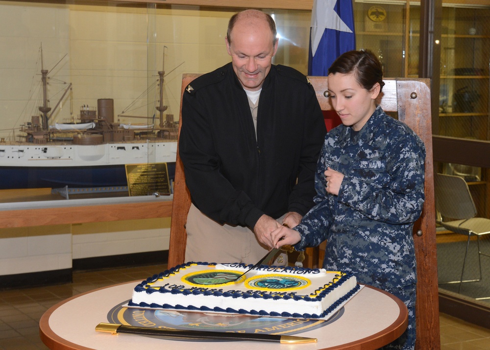 Navy Reservists in San Antonio celebrate a centennial of service
