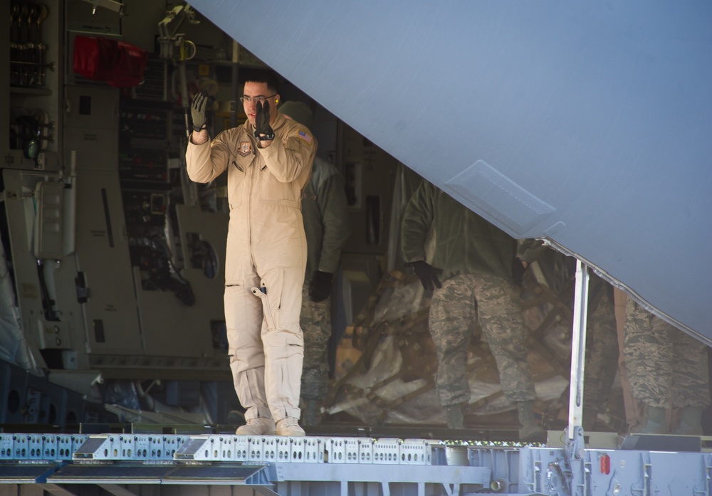 C-17 supports theater security package