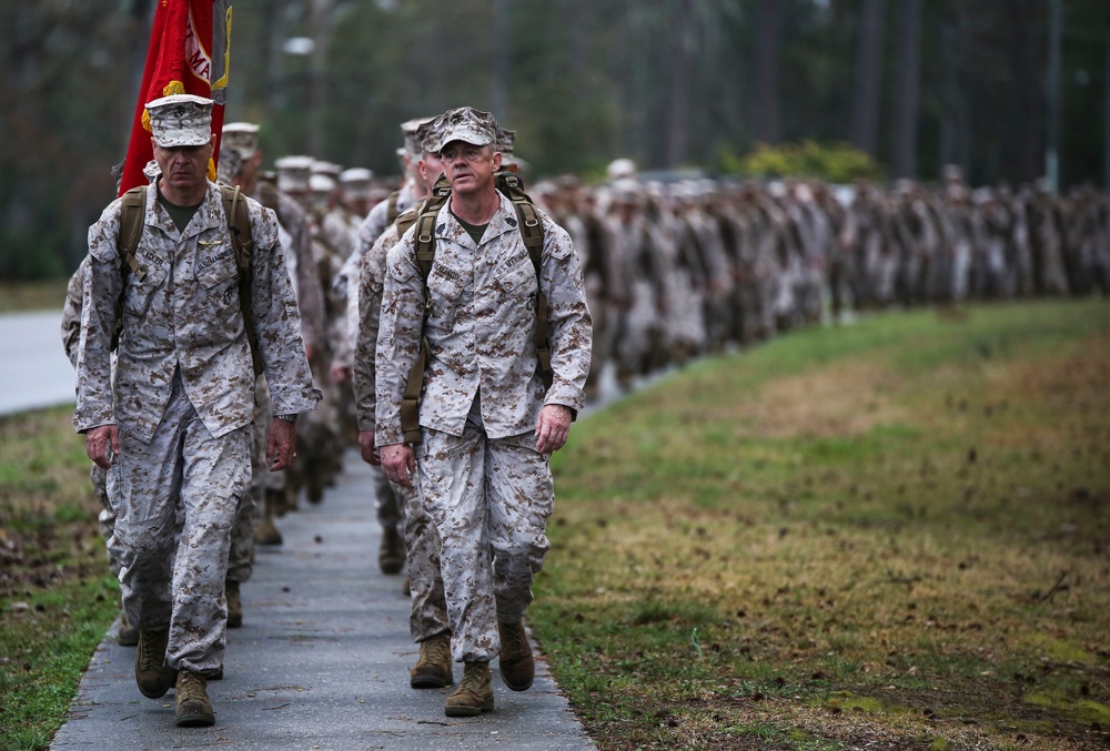 II MEF keeps Marines on their feet