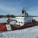 USCGC Mackinaw breaks ice in St. Clair River