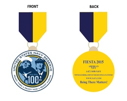 Navy Recruiting salutes the Reserve centennial with special medal