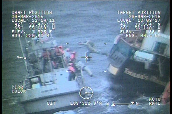 Coast Guard rescues 9 from Canadian Tall Ship