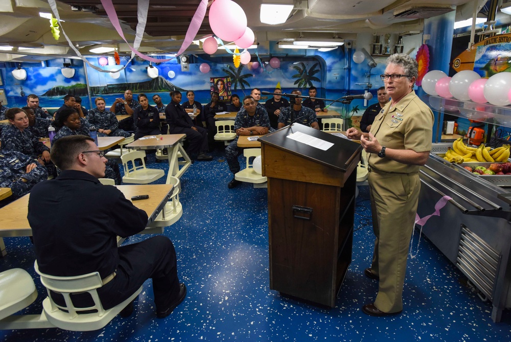 USS Hopper celebrates women’s contributions