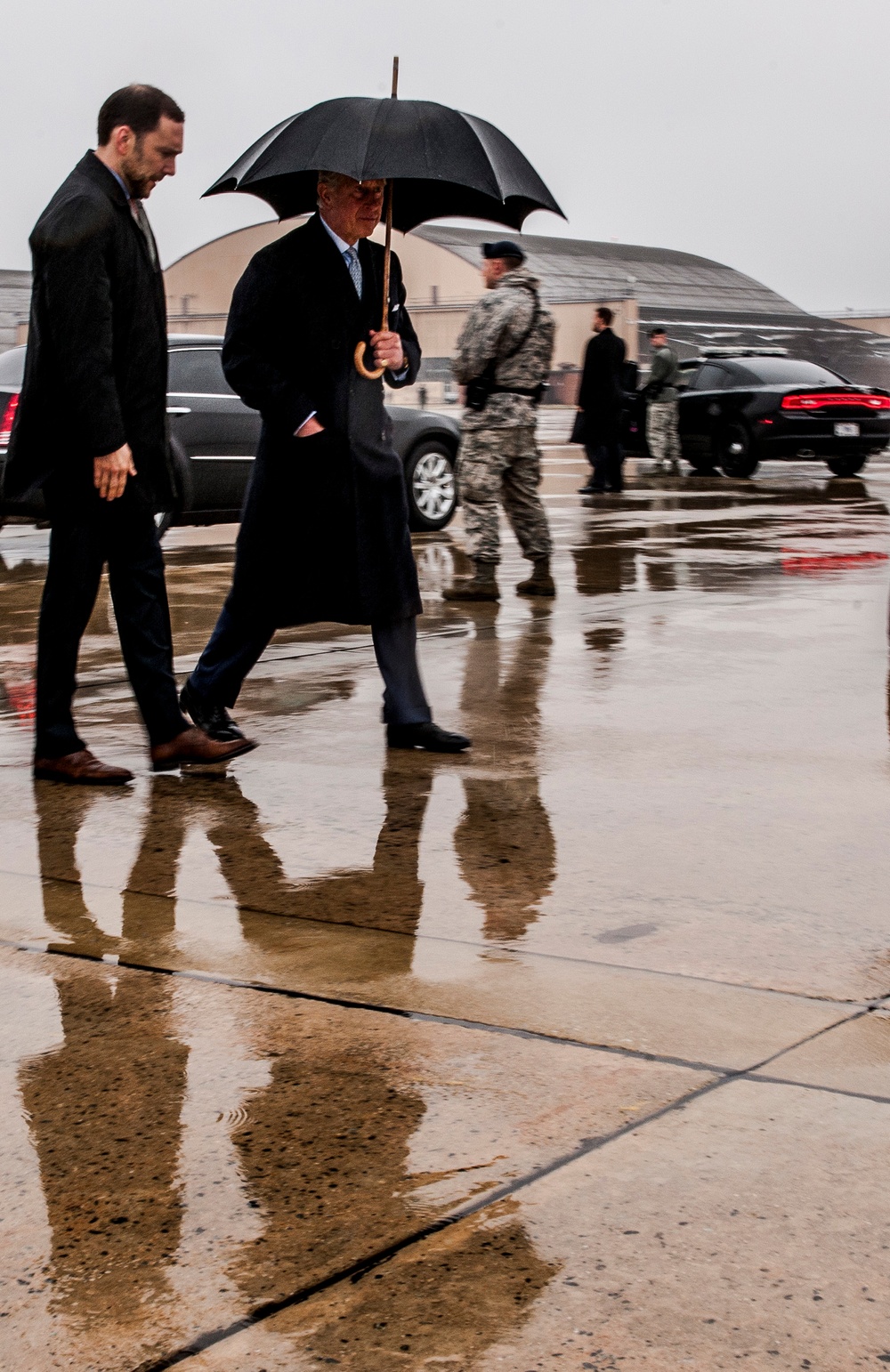 Royal departure - Prince Charles, Duchess Camilla at Joint Base Andrews