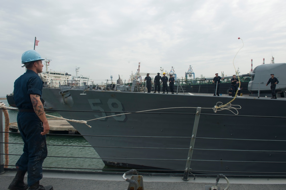 USS Ross activity