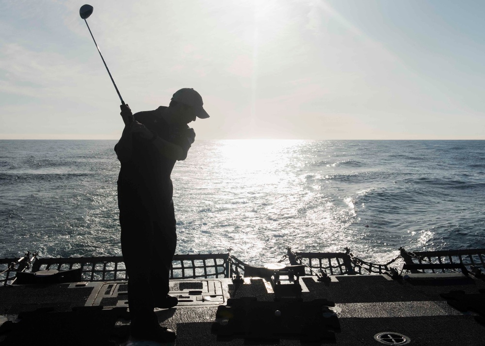 USS Forrest Sherman action