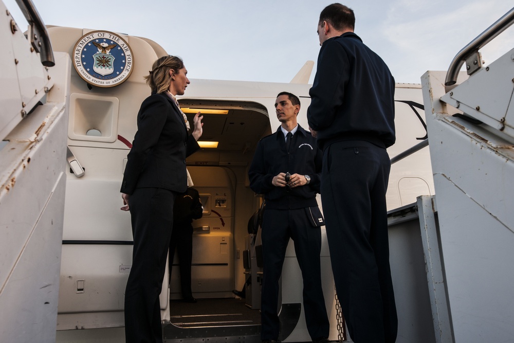 Piloting, serving the presidential, executive fleet