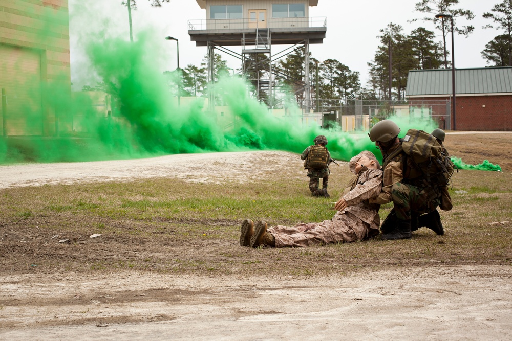 Royal Netherlands Marines Medical Training