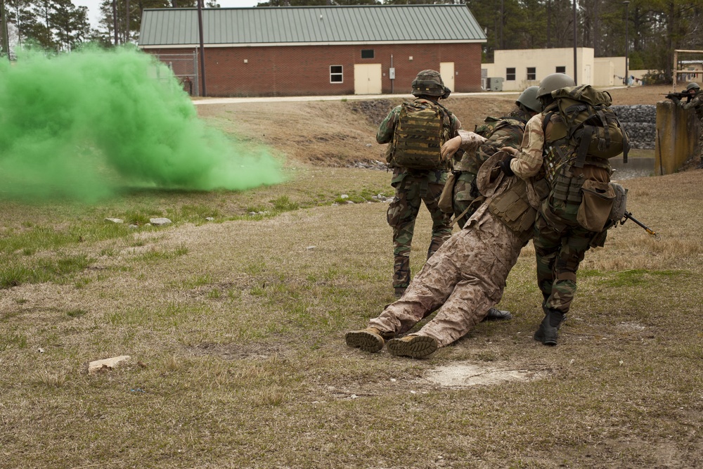 Royal Netherlands Marines Medical Training