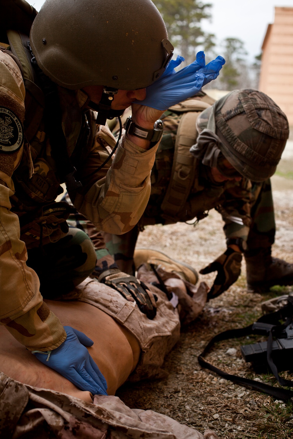 Royal Netherlands Marines Medical Training