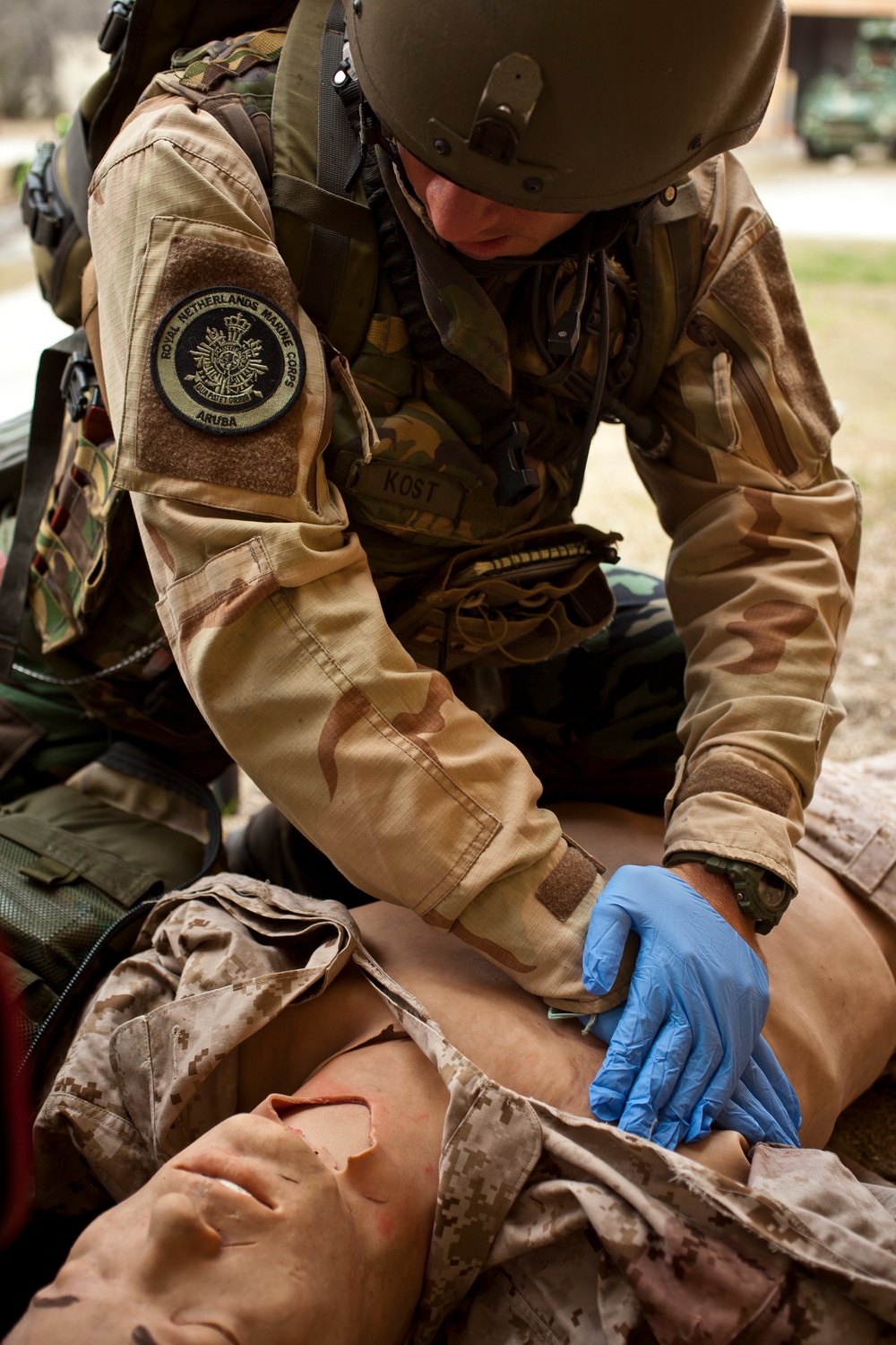 Royal Netherlands Marines Medical Training