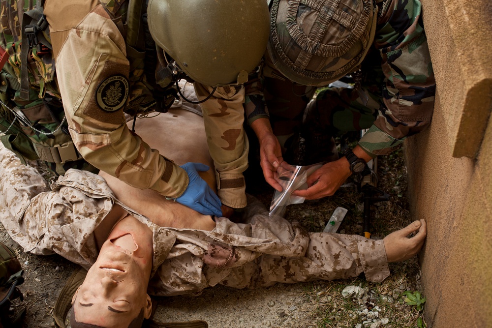 Royal Netherlands Marines Medical Training