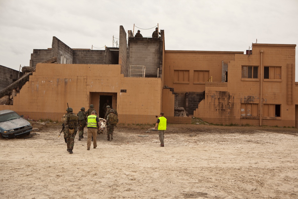 Royal Netherlands Marines Medical Training