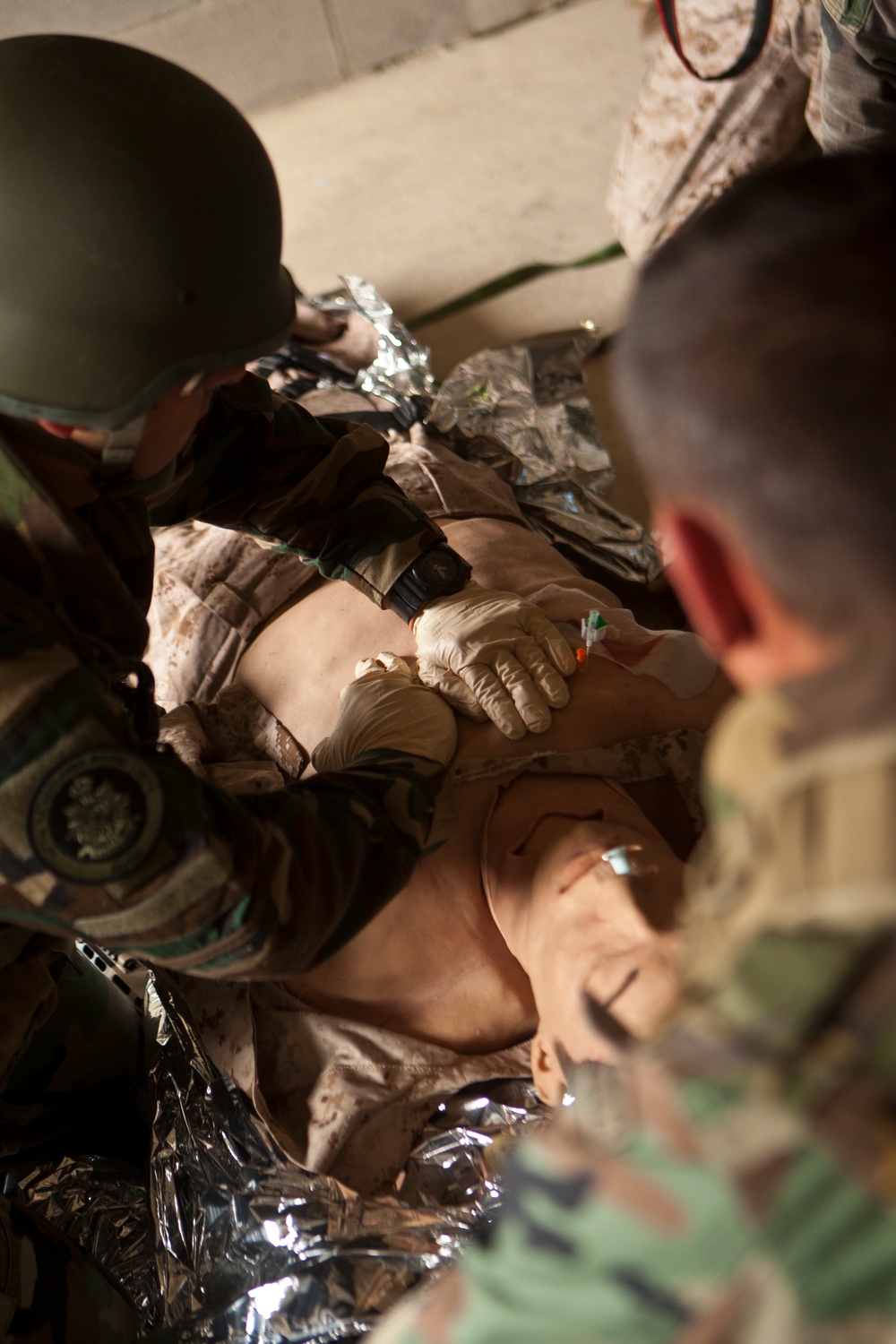 Royal Netherlands Marines Medical Training