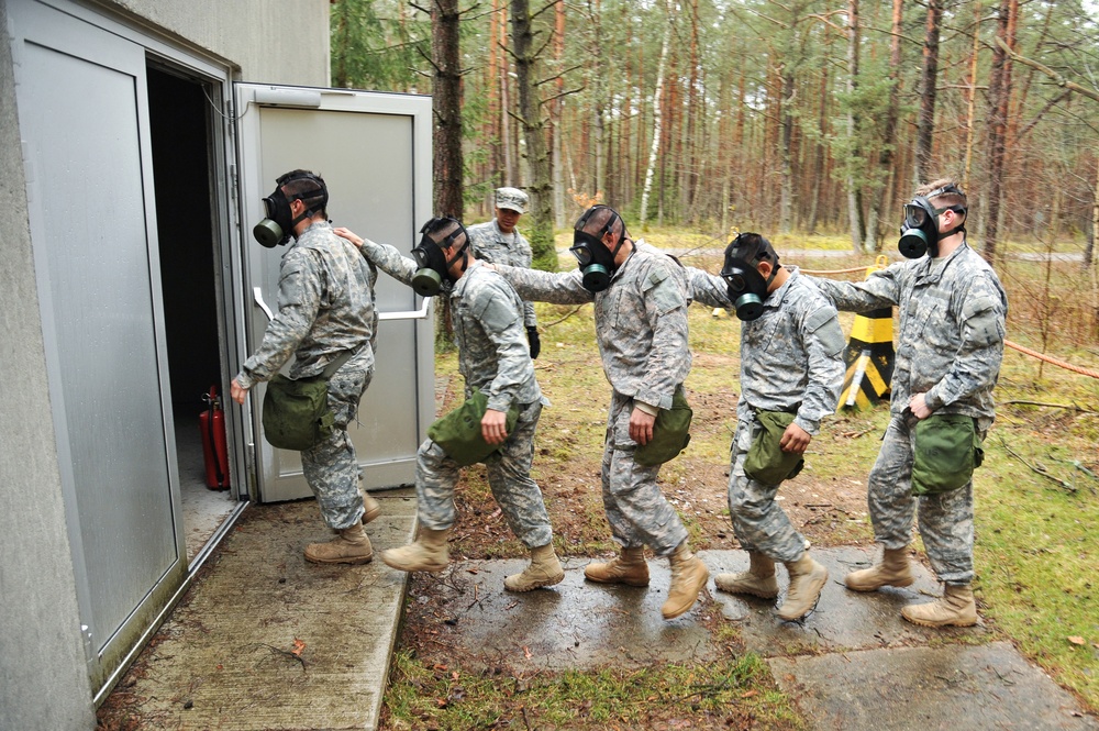 Gas chamber training