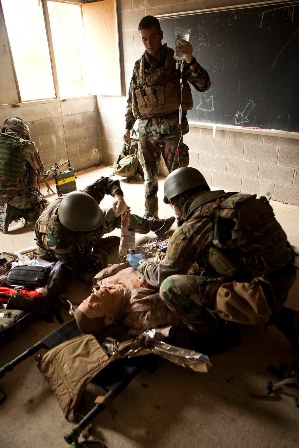 Royal Netherlands Marines Medical Training