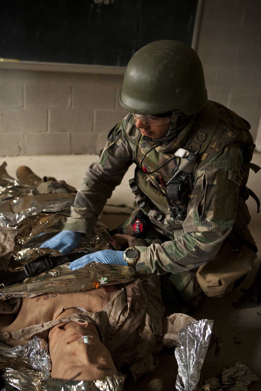 Royal Netherlands Marines Medical Training