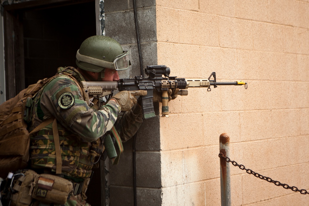 Royal Netherlands Marines Medical Training