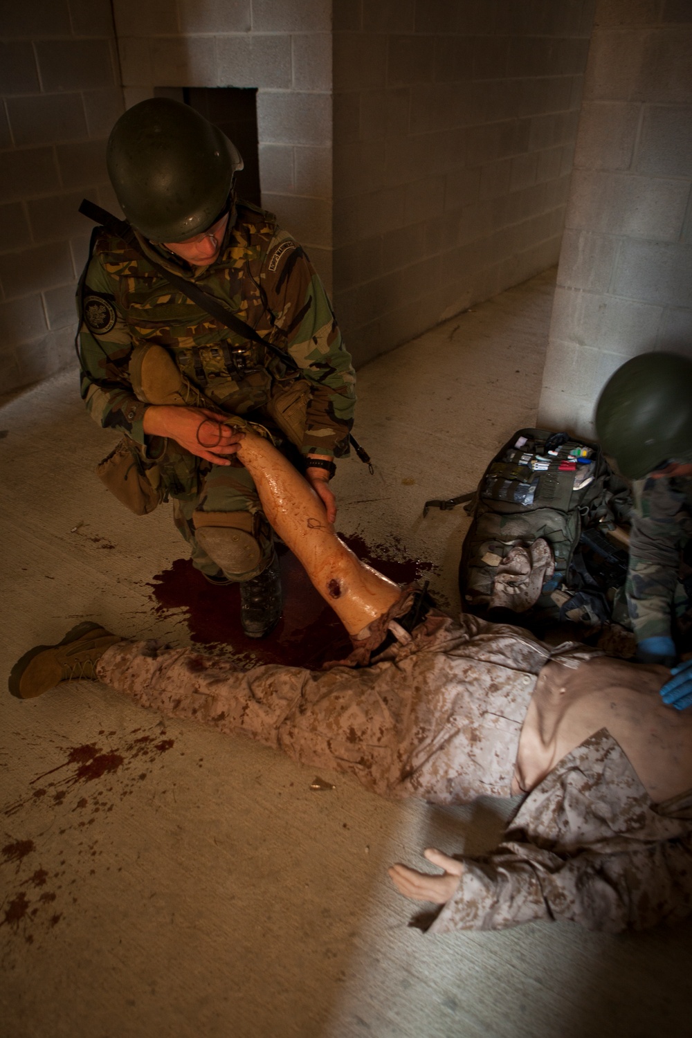 Royal Netherlands Marines Medical Training